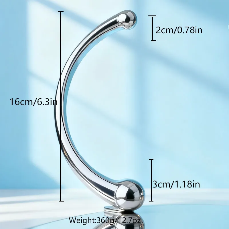 Double Head Hook Anal Plug