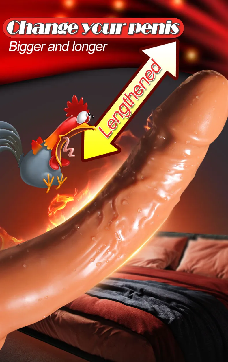 Reusable Penis extender Delay Ejacuation