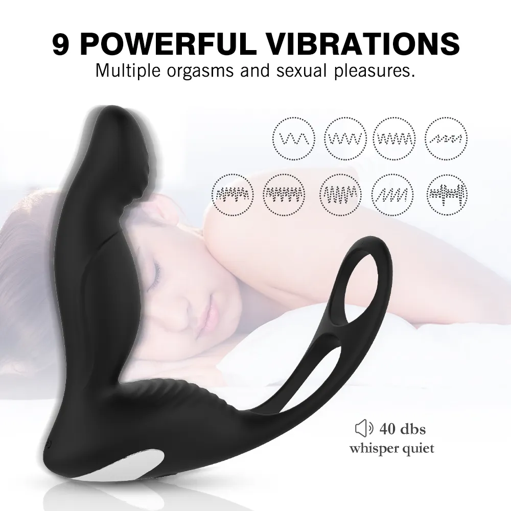 3 in 1 Prostate Massager Vibrator