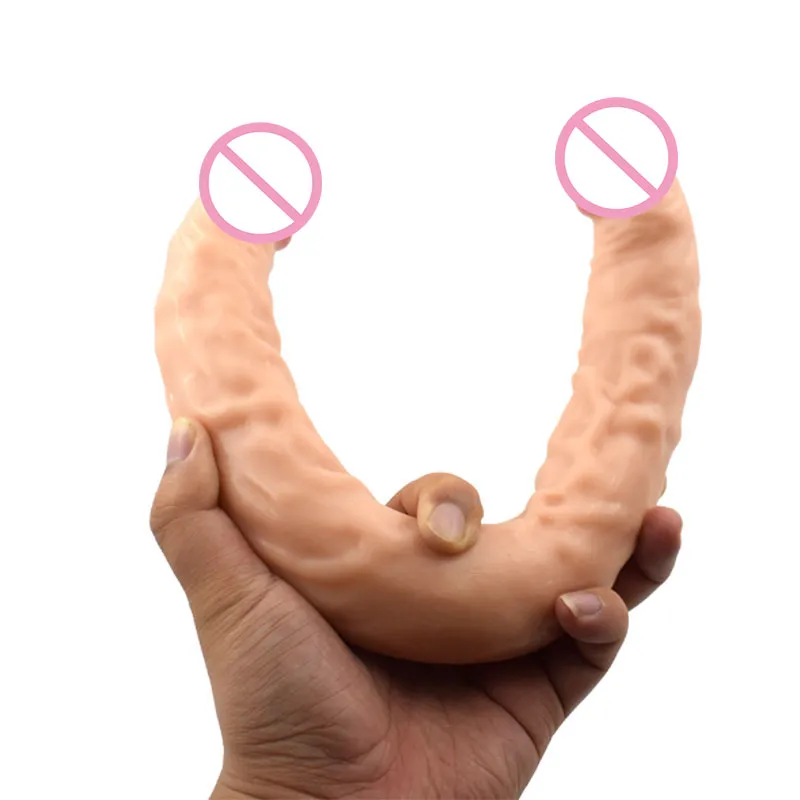 Realistic Double Sided Flexible Dildo