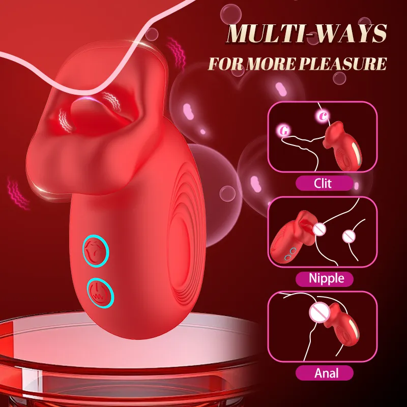 Tounge Clit Licking Vibrator