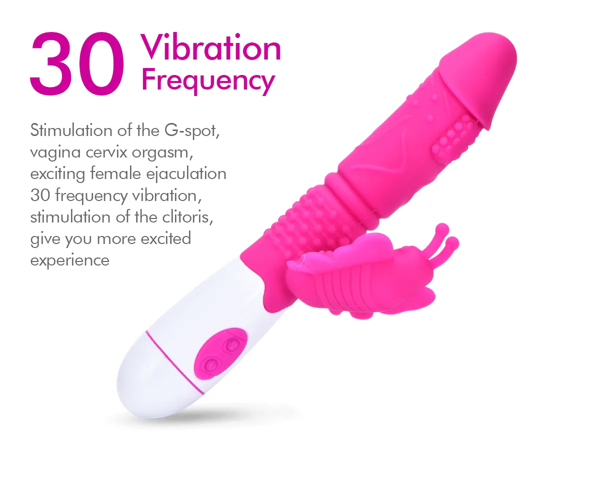 Butterfly Dildo Vibrator