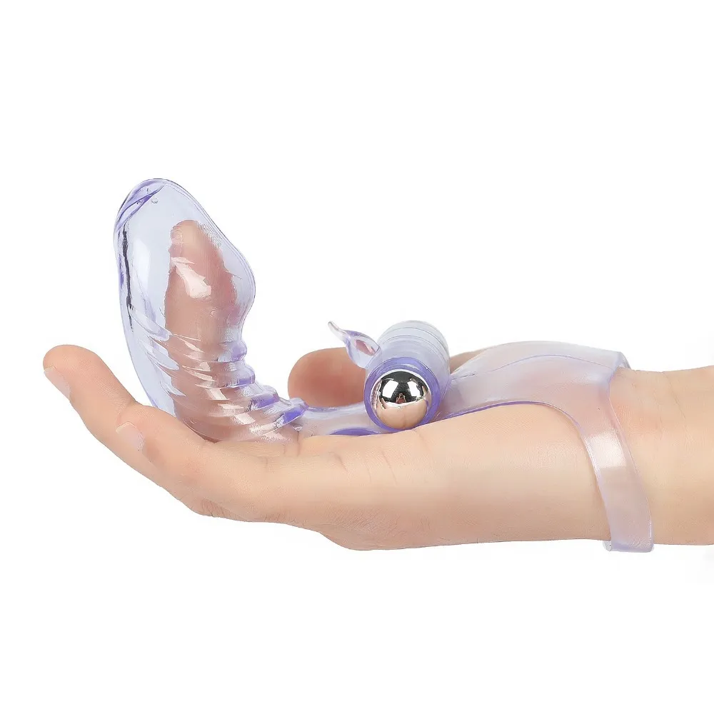 Finger Sleeve Vagina Pussy Vibrator