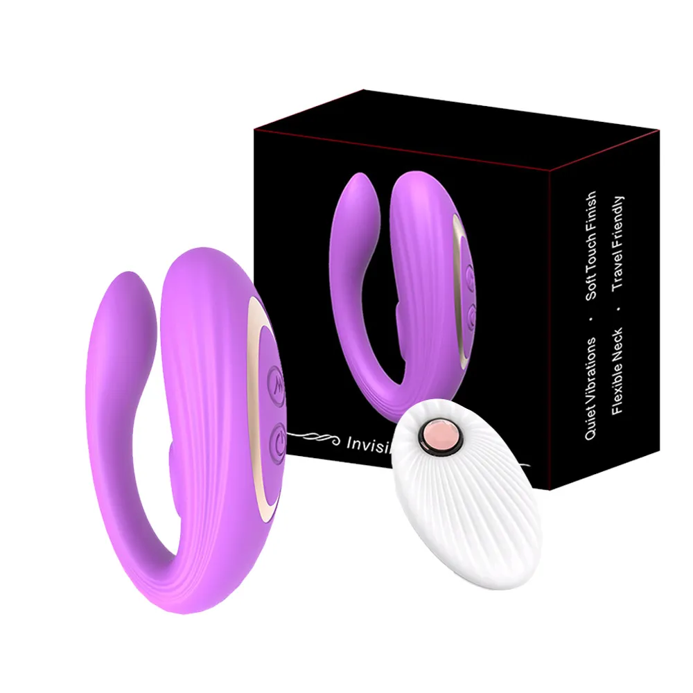 U-Shape Vaginal Clit Sucking Vibrator