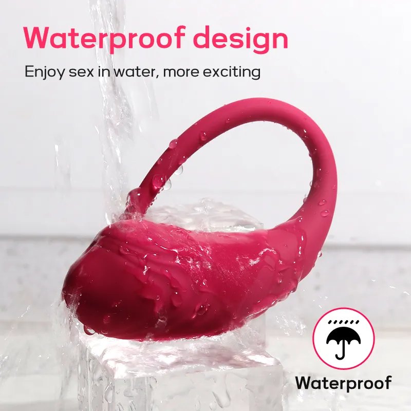 Remote Controlled Vibrating Love Egg. 10 Speed Wireless Egg Vibrator